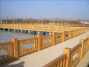 防腐木桥梁 陕西西安宏艺达园林景观